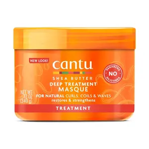 Cantu Deep Treatment Masque with Shea Butter for Natural Hair, 12 oz