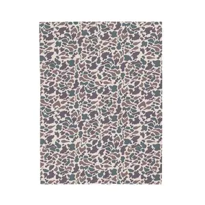 Camo Plush Blanket for Sofa Farmhouse Decor Lightweight Throw for Couch Bed All Seasons
