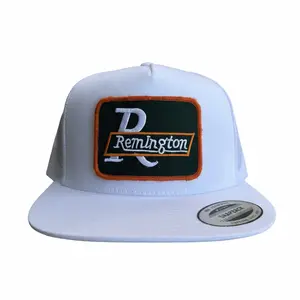 Remington Vintage Snapback Trucker Hat Mesh Back Yupoong 6006