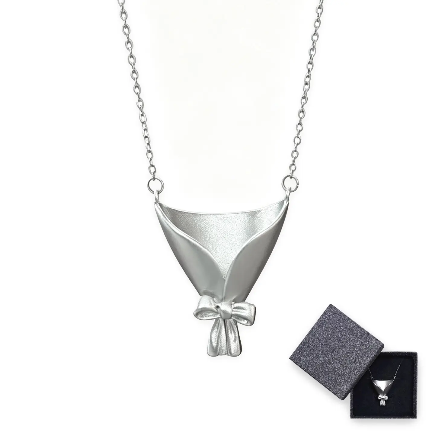 DIY Bouquet Necklace Create your own custom floral accessory by inserting dried or fresh stems. Holiday gifts for friends and family