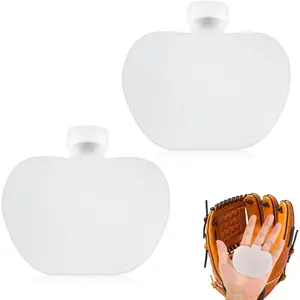 Baseball Palm Pads, SEBS Batter Training Gloves Cushion Thumb Protector Comfortable Glove Palm Padding for Baseball Players (White)