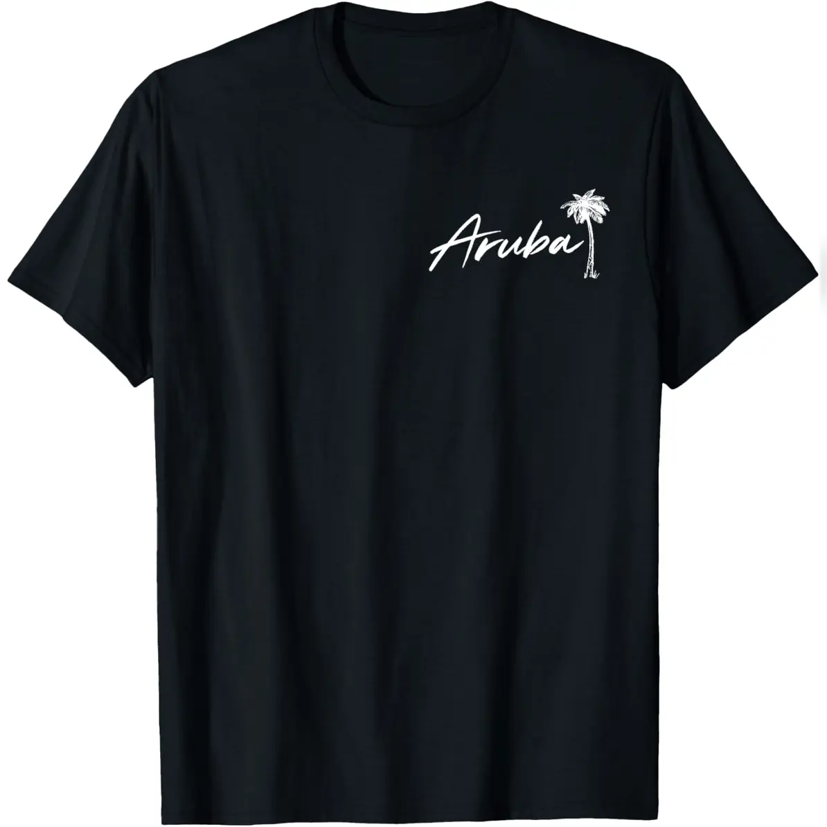 Aruba Beach Graphic T-Shirt, Unisex Classic Fit Comfortable Cotton Short Sleeve Top, Casual 12th Birthday Gift Piece