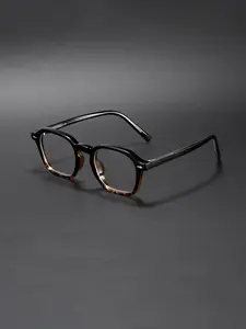 Unisex Tr90 Eyeglasses Frame, Anti-Blue Light Design, Casual Style for All Seasons, Perfect for Travel & Daily Use