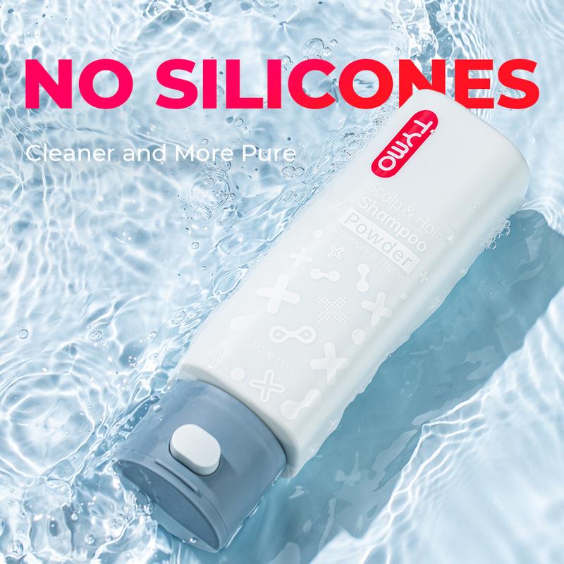 TYMO Powder Shampoo -- Best Shampoo for Summer,  plant-powered exact, refreshes scalp, cleansing, for All Hair Types, paraben Free & Sulfate Free,, 3.5 Oz  for Men & Women