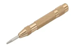 Automatic Center Punch With Brass Handle