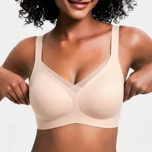 Quietlake-Plus size woman's bra, comfortable, slimming and anti-sagging