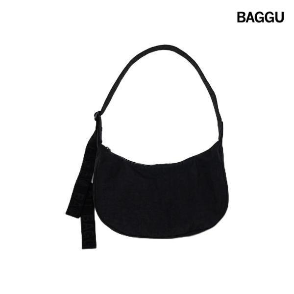 BAGGU Small Nylon Crescent Bag - Black 37''