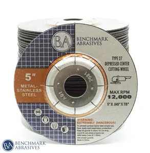 5" x .045" x 7/8" T27 Cutting Wheel Wheel - 25 Pack