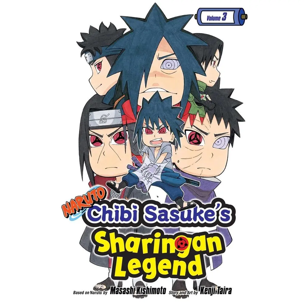 USED Book - Naruto: Chibi Sasuke's Sharingan Legend, Vol. 3: The Uchiha Clan!! by Kishimoto, Masashi (Paperback) - english