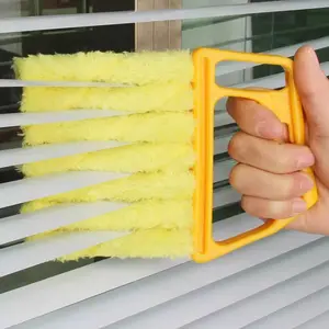 Multi-Functional Reusable Curtain Cleaning Brush, Home Use, Household Cleaning Tool, Dust Removal for Air Conditioner Fans, Ideal for Blinds, Shades, Curtains