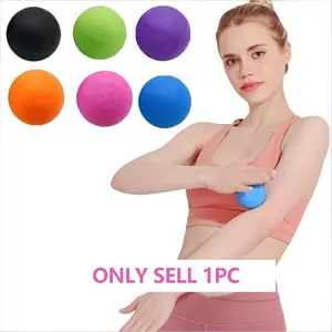 TPE 6CM Fascia Ball Deep Tissue Muscle Relaxation Exercise Sports Fitness Yoga Massage Trigger Point Stress Pain Relief Body Care