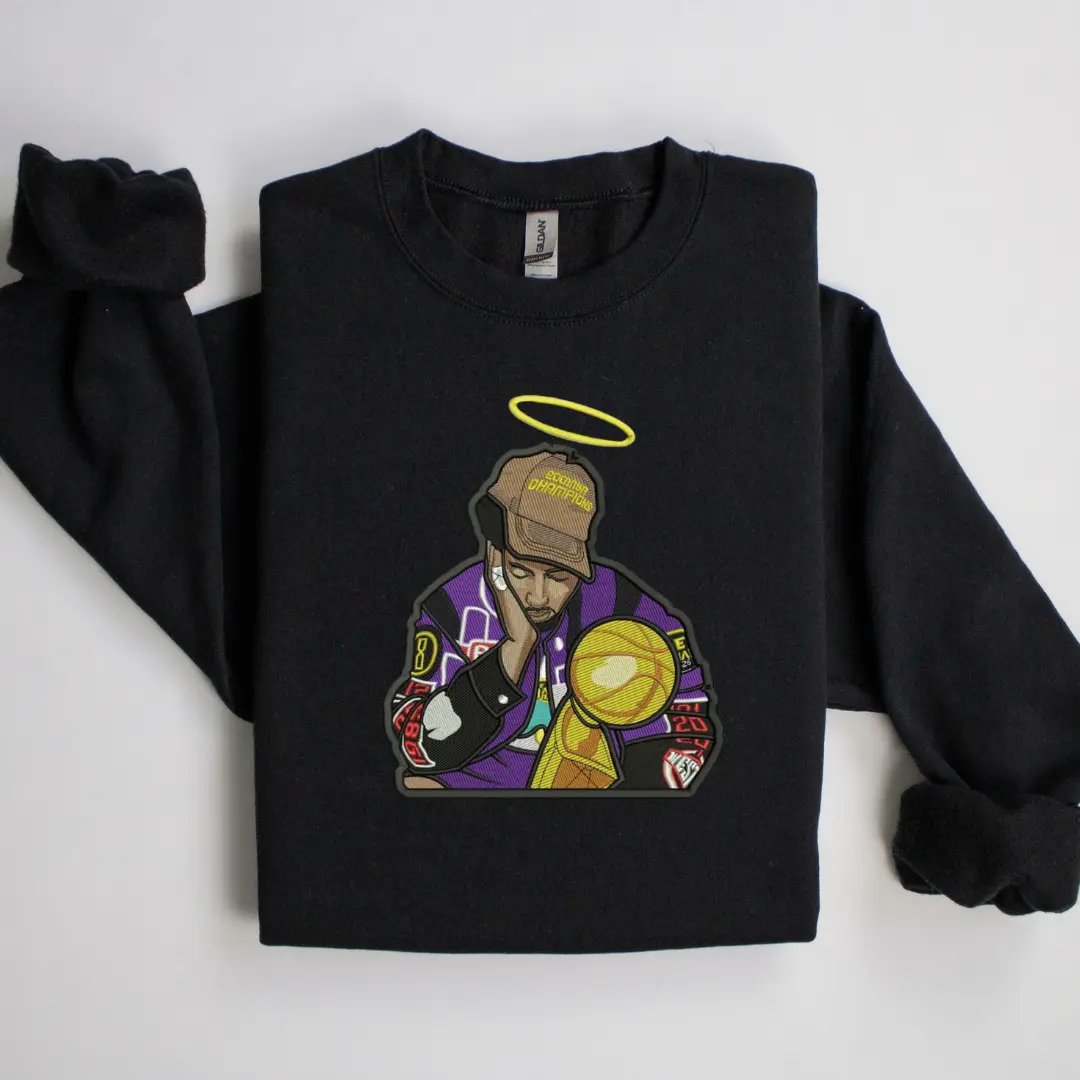 Embroidery Kobe Bryant Embroidered Sweatshirt Hoodie Unisex Tops Sweaters
