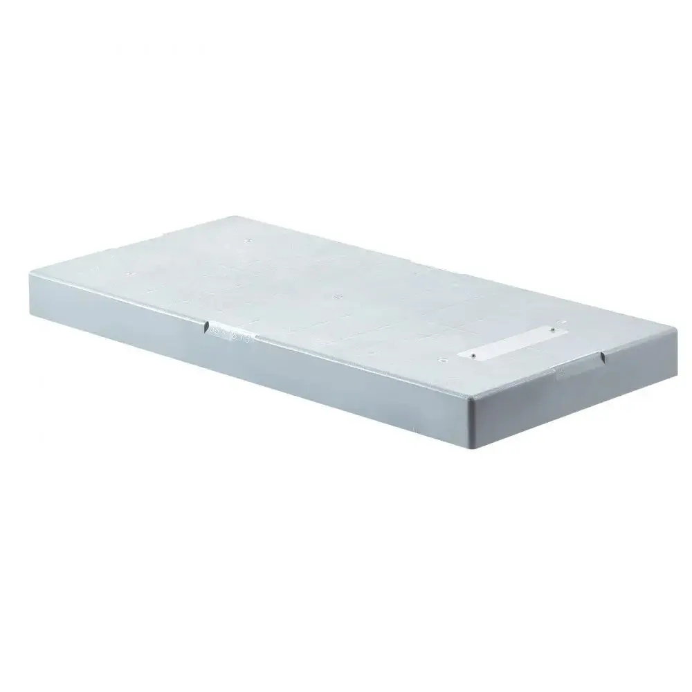 Mini Split Pad, for 9000-36000BTU Ductless Air Conditioner Heat Pump Systems, 38 x 18 x 3 inch Plastic Outdoor Condenser Equipment Anti-Vibration Pads for Heat Pump System, Max Load 400 lbs