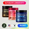 Cata-Kor Ultimate Longevity - NMN 1000 mg, Liposomal Glutathione 500 mg, CA AKG, Biotin, Hyaluronic Acid, MSM, Vitamin C Advanced Dietary Supplement Antioxidant Complex