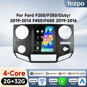 GPS Touch Screen Car Stereo for Ford F250/F350/DUTY/F450/F650 Wireless Android auto with WiFi Bluetooth Upgraded Wireless Carplay