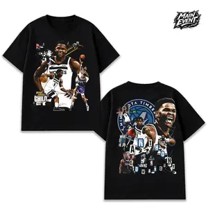 Anth0ny Edwards Ant-Man Minnesota Timberwolves T-Shirt, Wolves Nation Basketball Graphic Tee, 100% Cotton Made in USA, Game Day Outfit, Gift for Basketball Fans