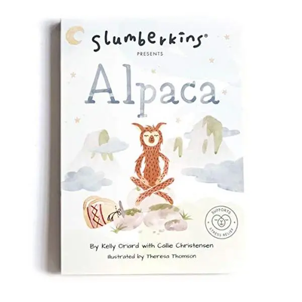 USED Book - Slumberkins Alpaca Board Book | Help Children Manage Stress | Social Emotional Tools for Ages 0+ by Kelly Oriard (Unknown) - English