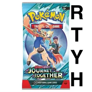 Journey Together Pokémon Booster Pack - Rip Till You Hit(3 Packs Minimum)