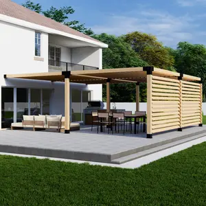 Set of 6x6 Brackets for Pergola With Roof