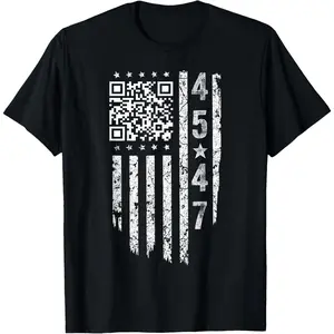 Funny QR President Trump Dance Code T-Shirt