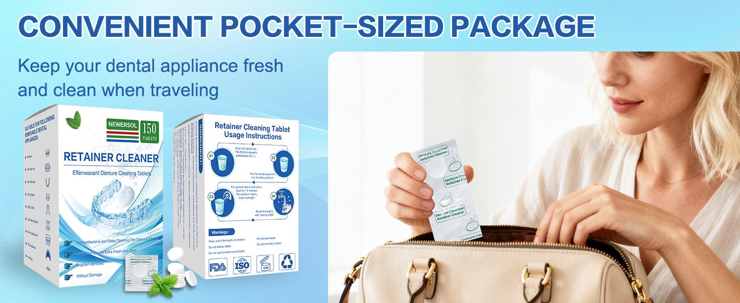 Household Cleaners, Cleaning tablets, removes stains 150 tablets per pack (5-month supply)