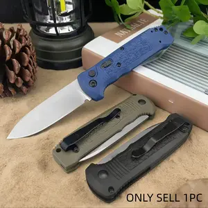 1pc Multifunctional Folding Knife, Non-Slip Texture Handle, Fashion Design, Kitchen Knife, Fruit Knife, Outdoor Camping Backup Knife, Men's Gift