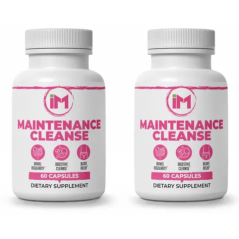 IM Maintenance Cleanse - 2 Bottles - Special Formula for Healthy Digestion - Supplement, Fitness
