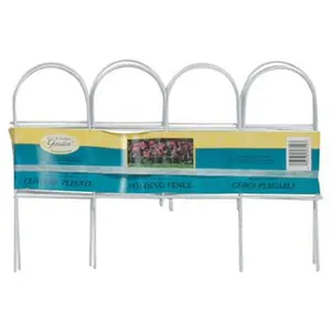 212 MAIN Portable Arch Folding Fence - White, Home Improvement & Garden Supplies for Raised Beds