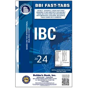 2024 International Building Code (IBC) Fast-Tabs