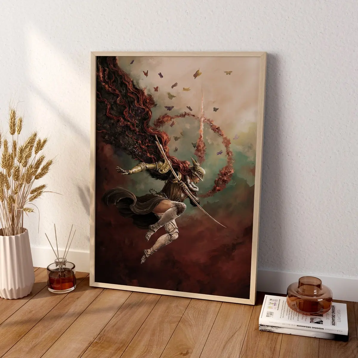 Gaming Poster, Malenia Poster, Gift for Gamers, Malenia, Elden Ring Poster Wall Decor, Elden Ring Poster Wall Art, Malenia Wall Art, Room Decor, Unframed