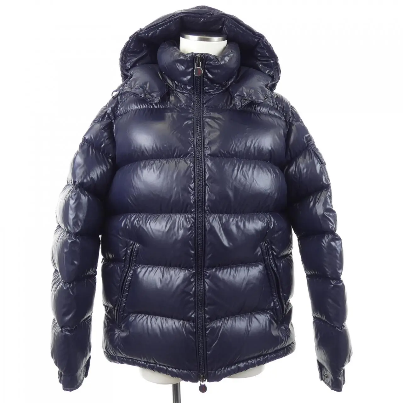 Pre-owned MONCLER Nylon Small Leather Goods MAYA Down Jacket