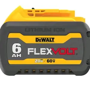 DeWalt FlexVolt Battery 6 Ah Lithium Ion 20V/60V for Cordless Tools