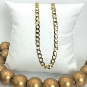 14K Gold Plated Cuban Link Anklet 10.5” | Trendy Everyday Anklet Jewelry