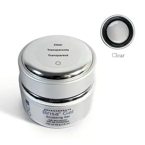 CND Brisa Glass Sculpting Gels Clear 1.5 oz