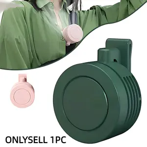 Mini Leafless Fan Portable Waist Clip Small Rechargeable Hands-Free Belt Fan, Ideal for Travel Office Shirt, Summer Gift for Outdoor Enthusiasts