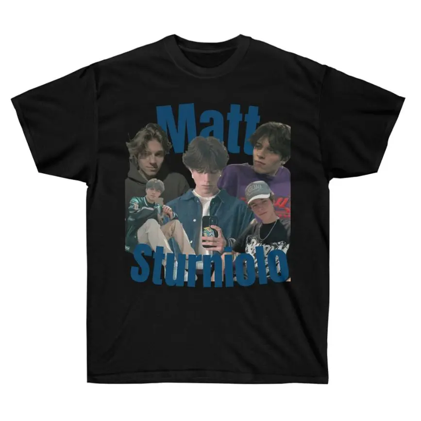 Matt Sturniolo Graphic Tshirt Unisex Vintage Crewneck