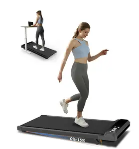 Walking Pad 2 in 1 for Walking and Jogging, Under Desk Treadmill for Home Office with Remote Control, Portable Walking Pad Treadmill Under Desk, Desk Treadmill in LED Display,Black