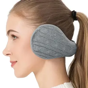 Winter Ear Muffs for Women and Men, Soft Fleece Ear Warmers, Cold Weather Protection, Foldable and Adjustable Design, Ear Protectors