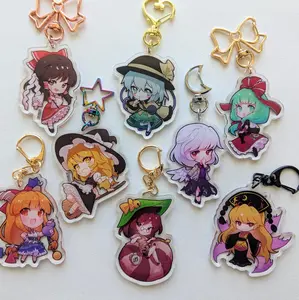 Touhou Project Chibi Acrylic Keychain