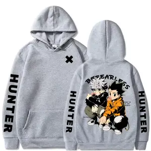 Killua Zoldyck and Gon Hunter X Hunter Sweatshirt Featuring Harajuku Plus Size Fit