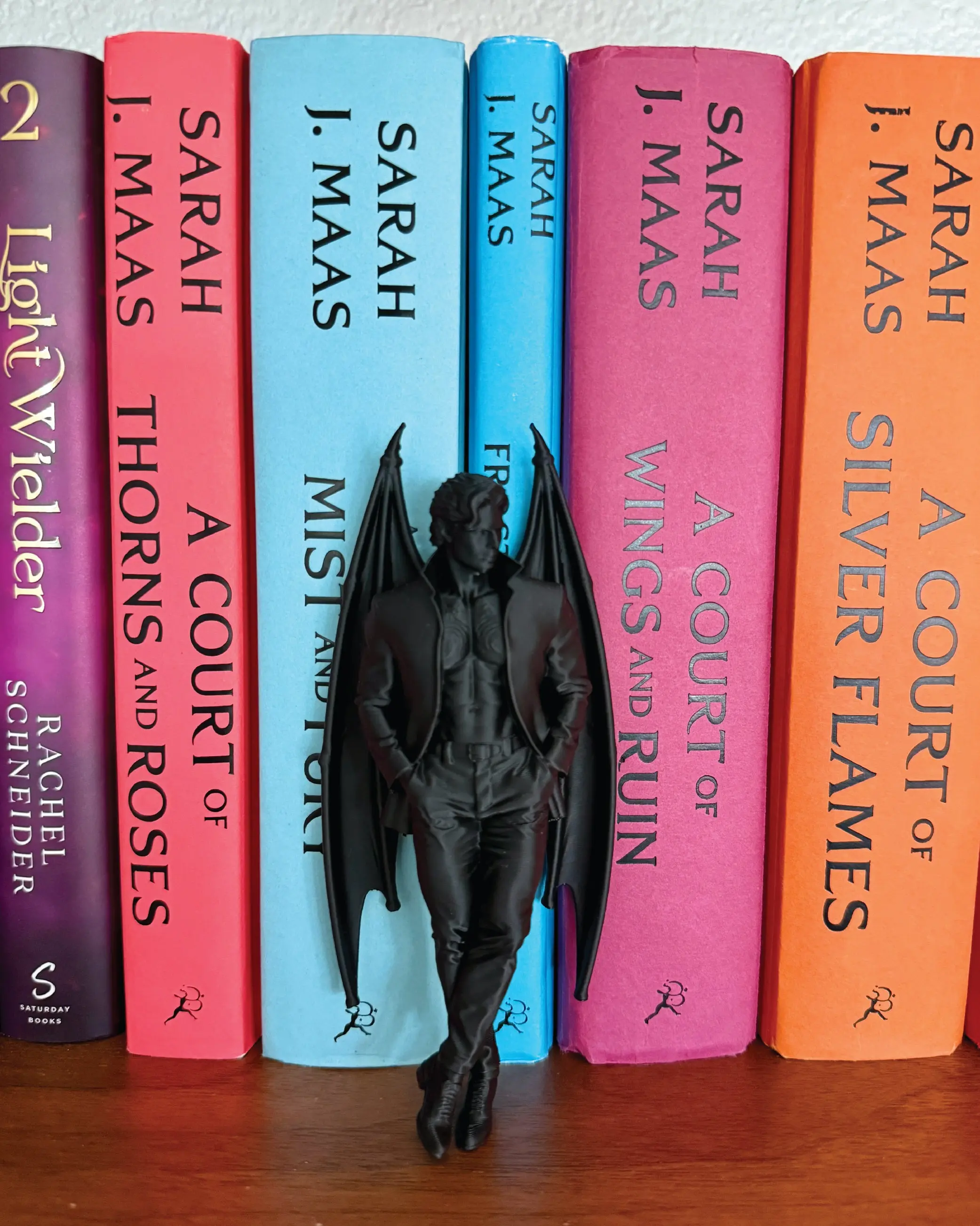 High Lord Bookshelf Boyfriend Figurine - Fan Art Inspired by Rhysand of ACOTAR