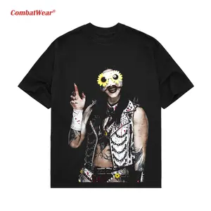 RHEA RIPLEY x TERRIFIER V2 TEE, Wrestling Graphic Tee, Wrestler Shirt, Sports Shirt, Vintage Wresting Shirt, Wrestling Fan Gift