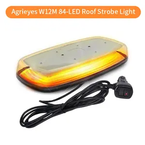 Agrieyes W12M 84 LED Roof Top Strobe Lights 4 Color Modes