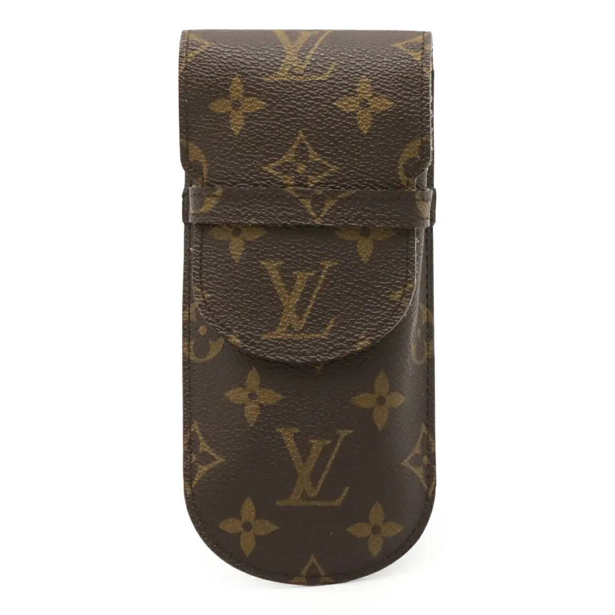 Pre-owned Louis Vuitton Canvas Small Leather Goods Etui Lunettes Rabat Monogram Glasses Case