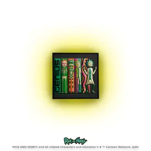 Rick and Morty Genius Patch