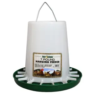 Harris Farms Llc Pet  7 Lb Plastic Hanging Poultry Feeder
