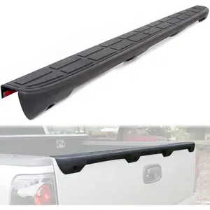 Tailgate Spoiler Cap Cover Compatible with 1999-2007 Chevy Silverado GMC Sierra Replacement for 15932249 GM1909101 Molding Top Protector Textured Black