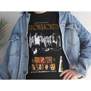 Aesthetic Vintage Yellowjackets Shirt, Movie Streetwear Tee, Classic Graphic Unisex Short Sleeve T-Shirt