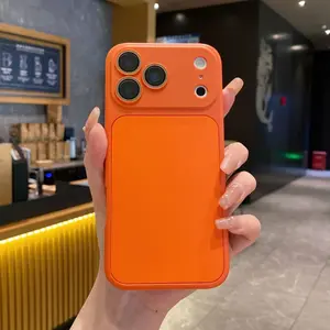 Magnetic Phone Case for iPhone 17 Pro Max 17 Pro 16 Pro Max 16 Pro 15 14 13 12 11, Large Window Design, Ultra Thin 2 in 1, Matte Finish, Full Body Protection, Anti-Fingerprint Anti-Scratch Shockproof Protective Phone Cover Accessories