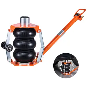 【fathersdaygift】VEVOR Air Jack,3 Ton/6613 lbs Triple Bag Air JackAirbag with Support RodLift Up to 18.5 inch with Heightened Column & Adjustable Handle1-6 s Fast Lifting Pneumatic for CarSUVPickup Truck